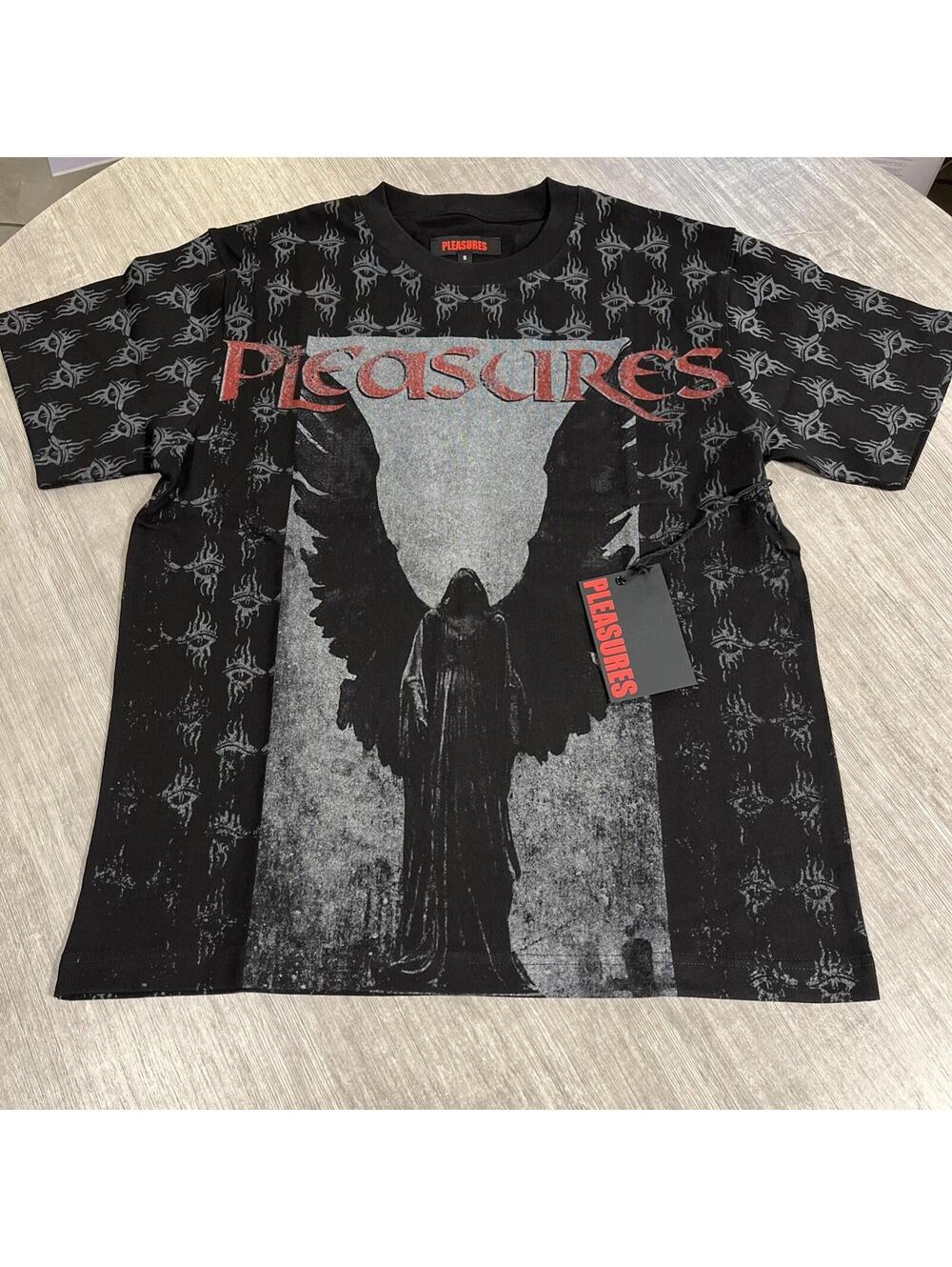 NEW PLEASURES MENS JUDGEMENT T SHIRT Size S NWT 100% AUTHENTIC RARE